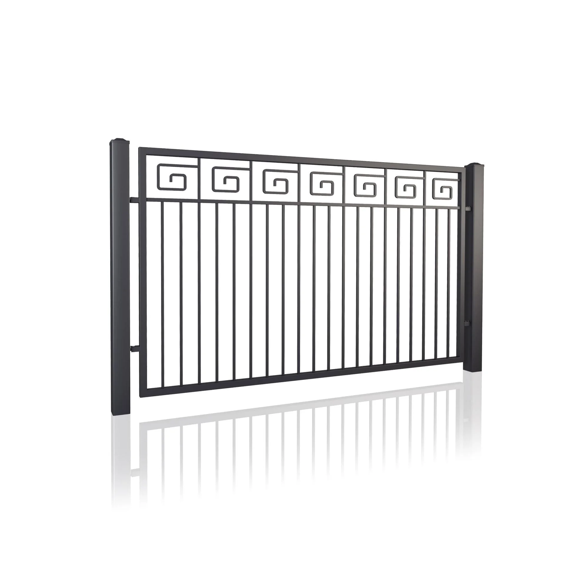 Kovaný plot 10-52