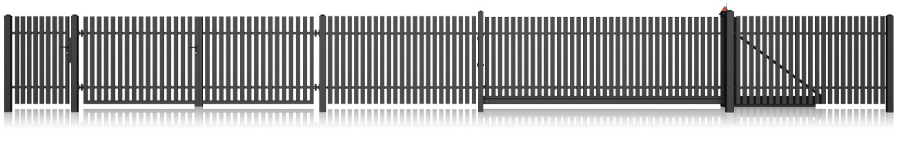 Kovový plot 10-16