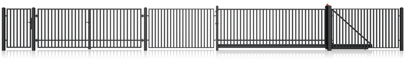 Kovový plot 10-70