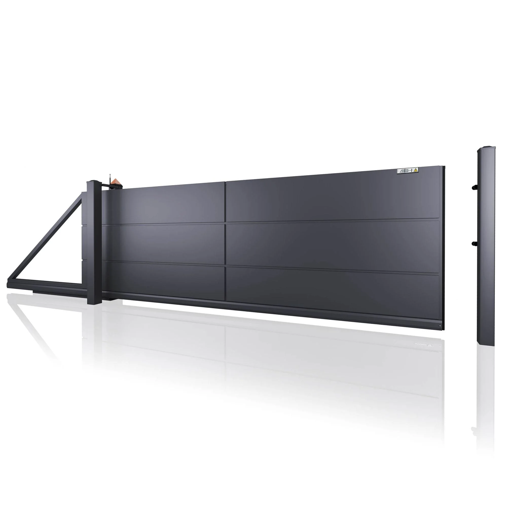 Samonosná posuvná brána HI 200 panel 500 mm barva antracit