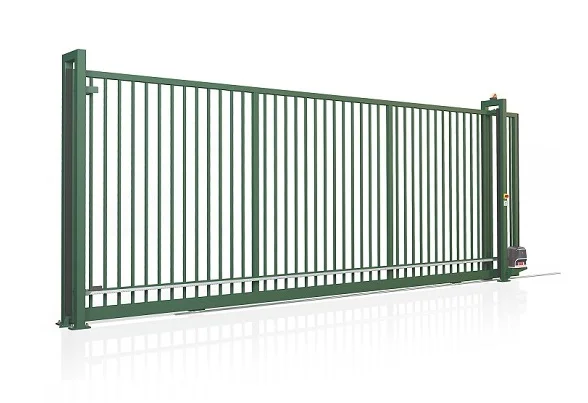 Průmyslová posuvná brána na kolečkách