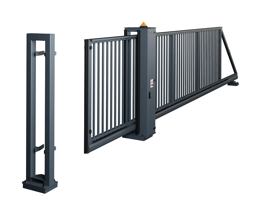 Průmyslová samonosná posuvná brána